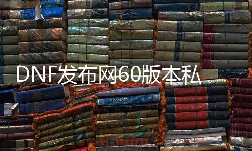 DNF发布网60版本私服可以玩吗（60版本DNF发布网在哪玩）